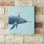 « party baleine », impression sur toile tendue-22646491