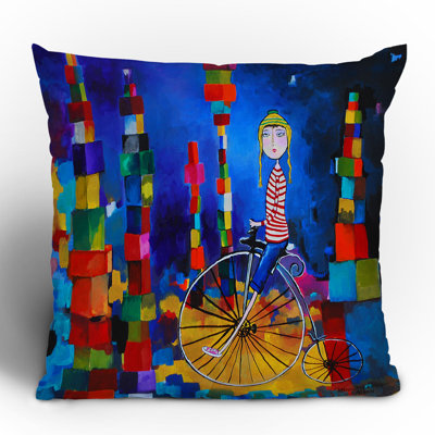Out of Bounds Throw Pillow