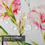 Aquarelle, bouquet floral rétro, fleurs exotiques, brindilles, feuilles, 12 crochets-44162807