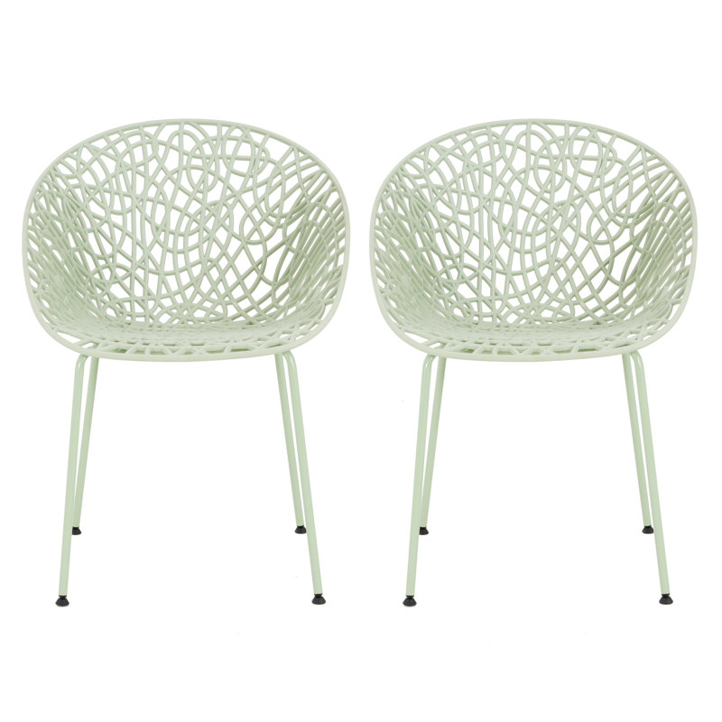 Chaise de salle à manger (ensemble de 2), Vert