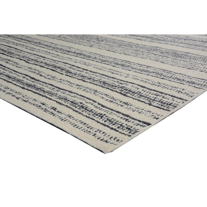Nomad Wool Striped Area Rug, Rectangle 9' x 12'