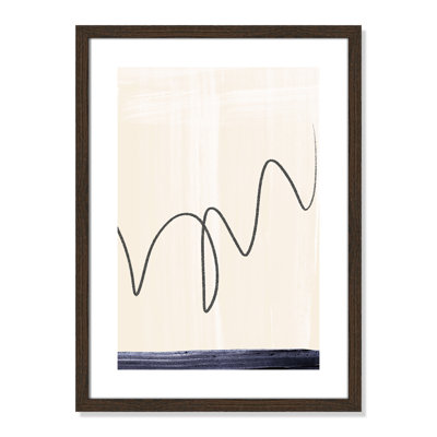 Departured II - Picture Frame Painting Print