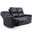 Aburio 3 Seater Faux Leather Reclining Sofa-145634288