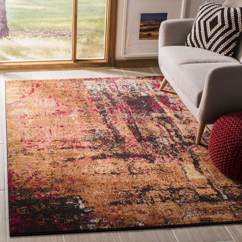 Majors Performance Abstract Rug, Rectangle 5'1" x 7'7"