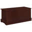 Coffre traditionnel brun chaud - Intérieur spacieux pour les appartenances, et rangement élégant de grande capacité pour chambre à coucher, fabrication
