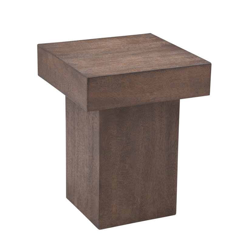 Table de bout, Brun, H 18 po x l 14 po x P 14 po