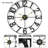  Large 16" Numeral Analog Decorative Wall Clock-1420031963-1420031964