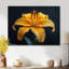Jaune et noir, lis, printemps, beauté - lys, art mural-915482246-915482252