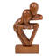  Sculpture en bois faite à la main Sweet Couple