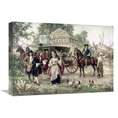 " On The Road To Penn " by Jean Leon Gerome Ferris