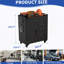 Mobile Tool Storage Cabinet - Garage Organizer With Lockable Compartment & 4 Drawers