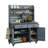 65''H  Outdoor Kitchen Island With Lockable Wheels-395334327