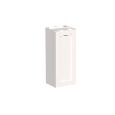 DL Cabinetry (prêt à assembler) Armoire murale à porte simple de style Shaker de 36 po de haut l 15 po x H 36 po x P 12 po - blanc