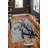 Stylish Woven Carpet, 100% Polyester, 4.0 x 5.9 Feet | 3D Digital Printing, Antibacterial, Non-Slip PVC Underside | Machine Washable, Pile Height: 0.3 Inches, Perfect for Living Room & Bedroom Decor-229026449