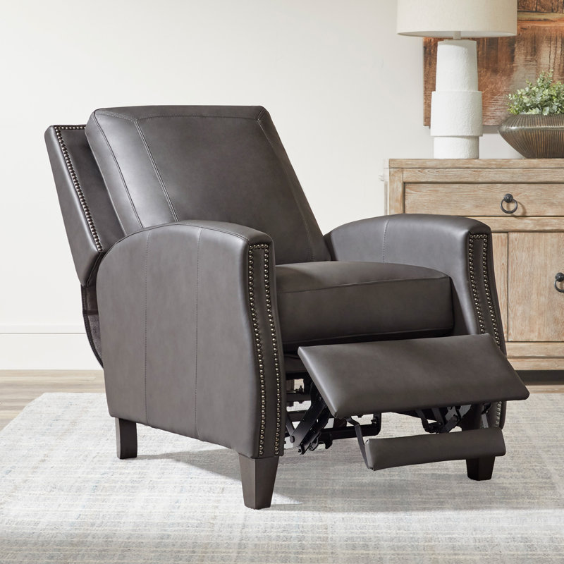 Ensemble de deux fauteuils inclinables manuels Molucca, Gris écho