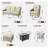 Emanuell 5 - Person All-Weather Wicker Outdoor Set with Swivel Chairs, Cushions Included-1261511274