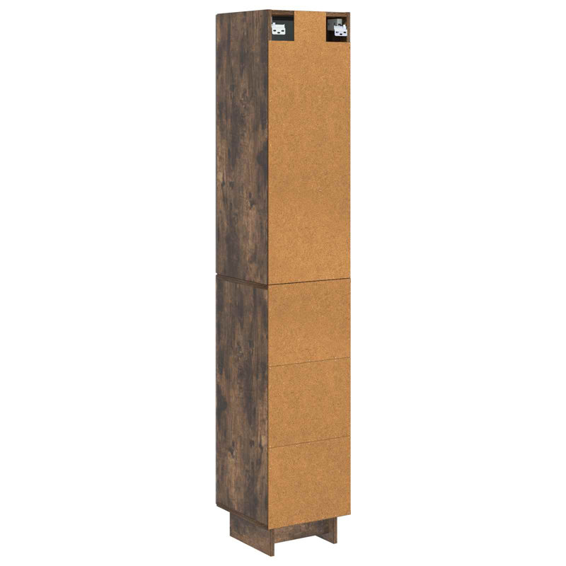 Storage Cabinet, Smoked Oak