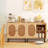 31.5" Rattan Buffet Cabinet Sideboard Storage Cabinet with Doors and Adjustable Shelf-166122804