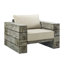 Ensemble de patio extérieur 4 pièces Manteo