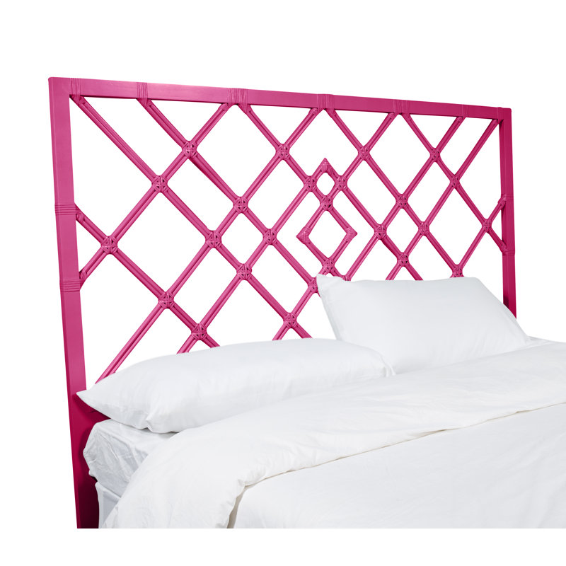 Darien Bed, King, Hot Pink