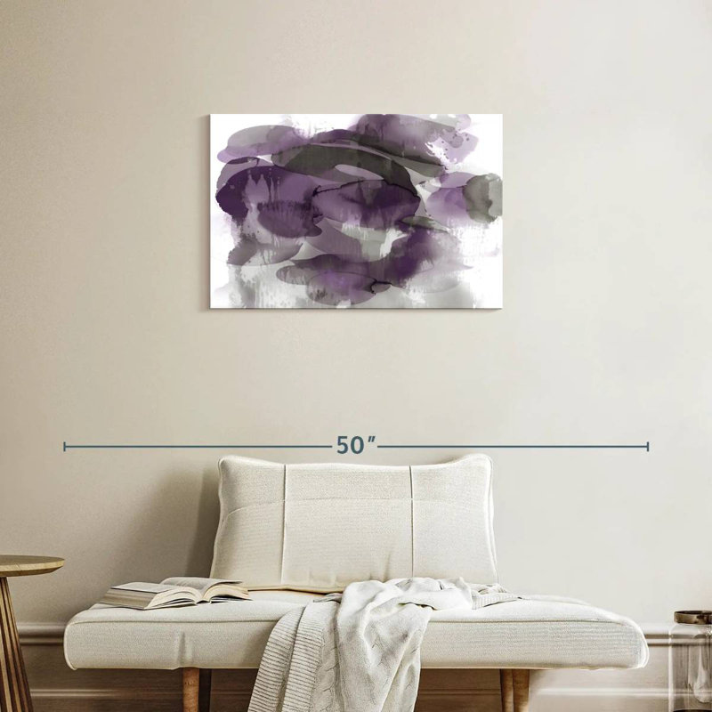 Avery Amethyst Flow II, 20" H x 30" W