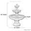 Santa Barbara Tiered Concrete Fountain-78561531
