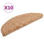 Carpet Stair Treads Beige 65x21x4 cm-131461247-131461248