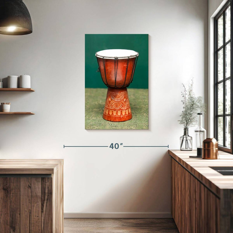 Tambour Abarca Tribal, H 36 po x l 24 po