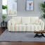 Luxueux canapé combo 3 places, tissu en peluche, design moderne pour le salon