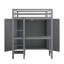 Lit mezzanine avec armoire et bureau Hammersley