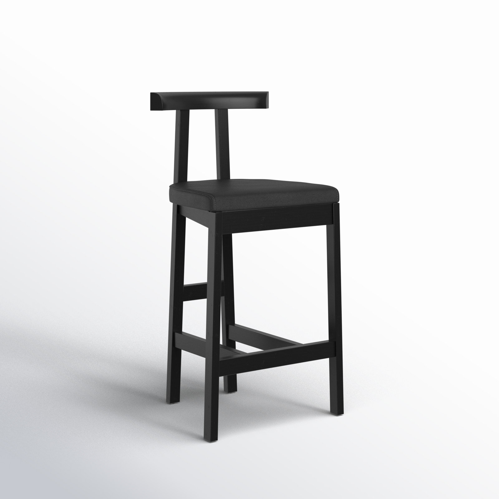 Seville Bar Stool, Natural Rosa Morada/Natural, Bar Stool (30” Seat Height)