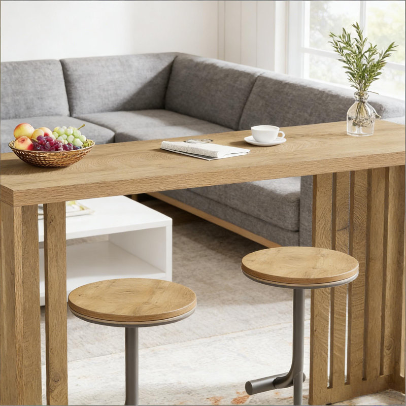 Table de cuisine élégante, table basse, table de salle à manger rectangulaire