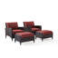 Mosca 2 - Person Patio Conversation Set with Cushions-50208567