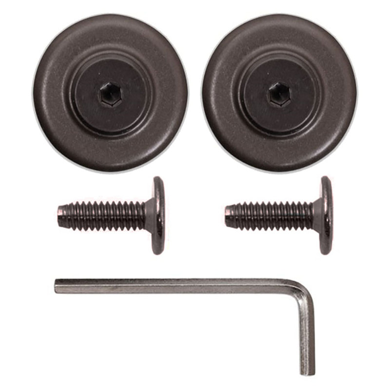 6' Ladder Rail Kit for Removable Ladder Quiet Glide System (Includes: Rail, Brackets, Rail End caps), Oil Rubbed Bronze