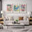 Classical Artwork "Vibrant Colorful Henri Matisse Wall Decor, Modern Abstract Landscape Wall Pictures, Large Framed Canvas Giclee Print 3 Pieces Wall Art Set" 16"x24"x3 pcs, 24"x36"x3 pcs-91875227-91875225