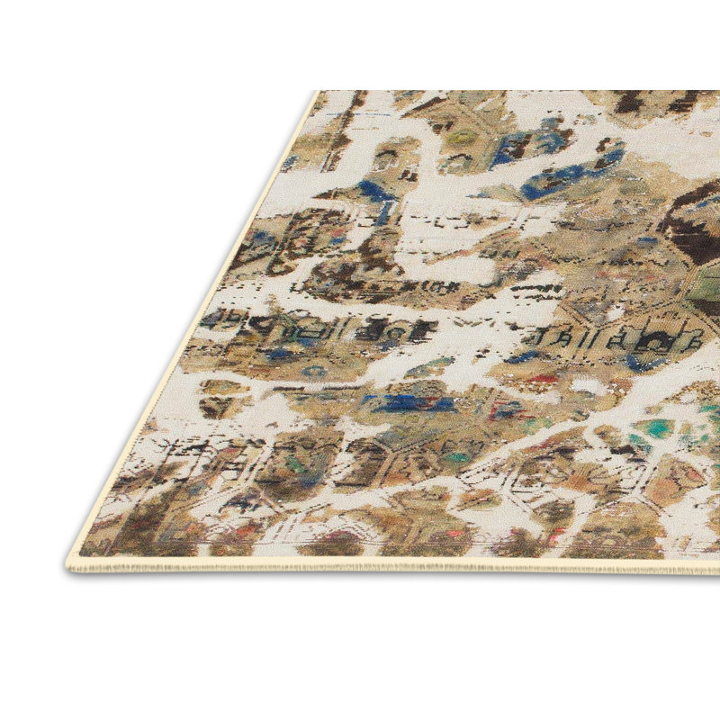 Tapis abstrait moderne 836, Rectangle de 2 pi x 3 pi
