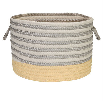Colonial Mills Chloe Stripe Fabric Decorative Basket