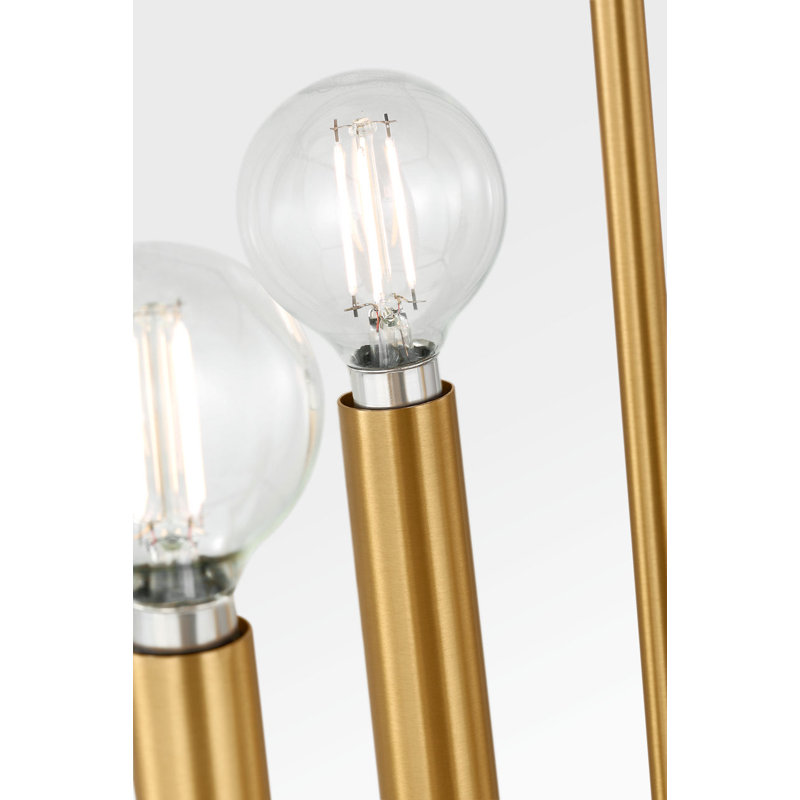 Carlyle Lantern, 4, 98" H x 21" W  x 21" D, Burnished Brass