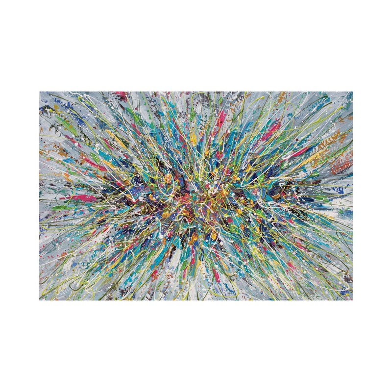 «Abstract Floral Bouquet», reproduction d'art mural