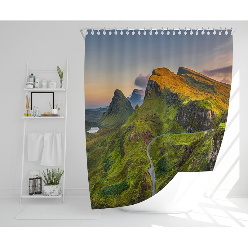 Ellajane 13 Piece Polyester Shower Curtain Set