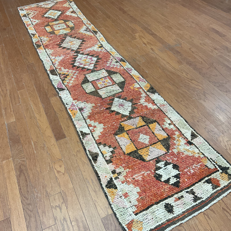 Dakota Fields Handmade Turkish Oushak Wool Runner