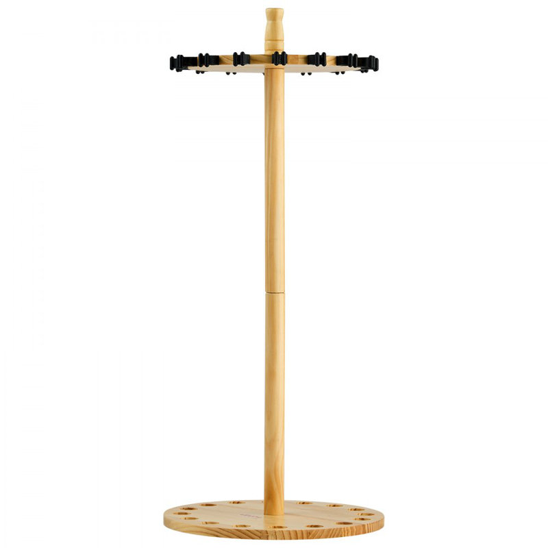 Solid Wood Fishing Rack