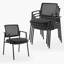Ensemble de 2 fauteuils empilables à dossier en filet, chaises de réception pour invités, chaise de bureau ergonomique avec accoudoirs-103519899