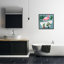 Salle de bain Botanical Flamingo par Masey St. Studios-93949404-93949403