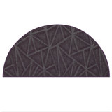 Tapis mauve en nylon tissé à la machine Bowersox