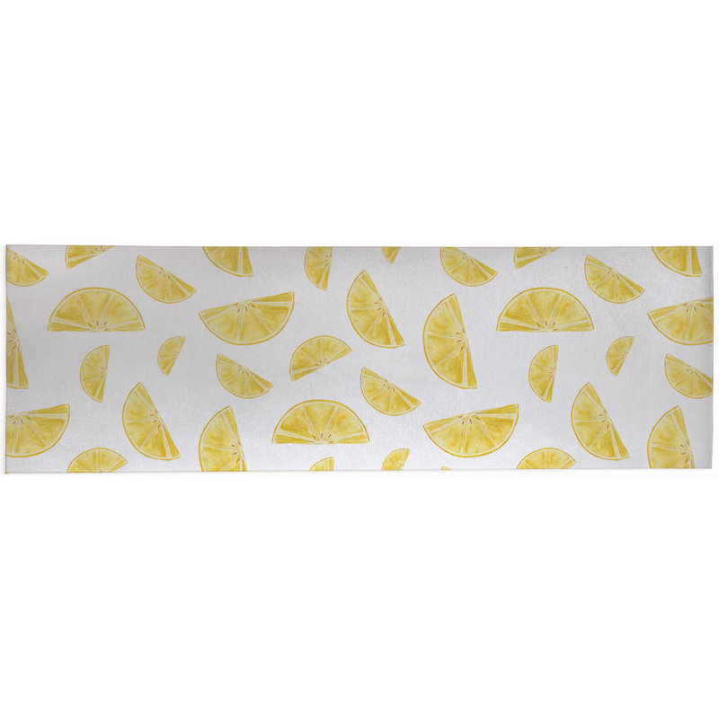 Tapis d'été Summer Lemon, Tapis de couloir 2 pi 6 po x 8 pi