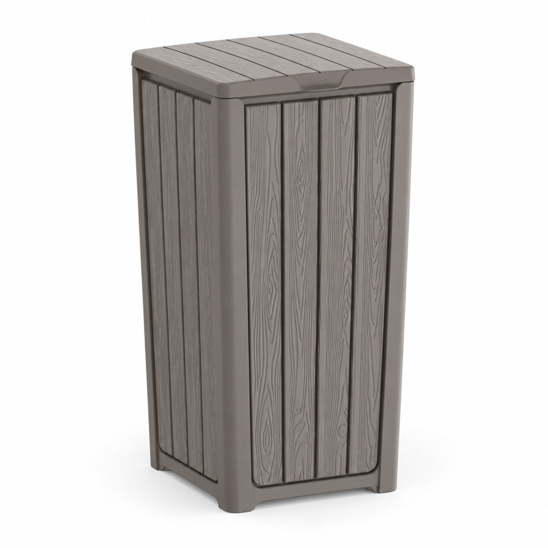 Poubelle intérieure 62 gallons , Gray