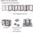 Serra Wire Pet Free Standing Gate with Two Pairs of Support Feet-1312266276