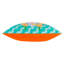 Indoor / Outdoor Blue Square Cushion Cover
