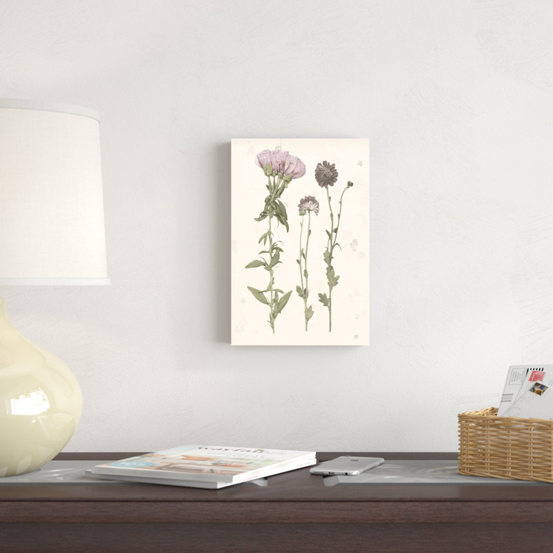 «Pressed Blooms III», impression sur toile, H 12 po x l 8 po